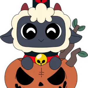 The Lamb Halloween Edition Plush (9in)