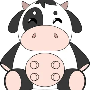 Mr. Cow Plush (1ft)