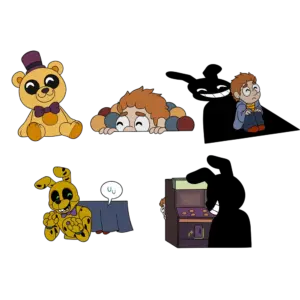 Into the Pit Pin Set