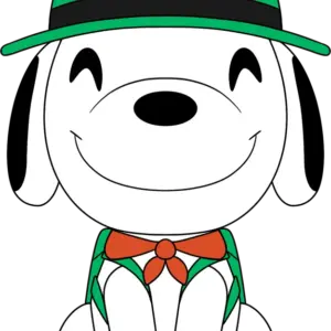 Snoopy Shoulder Rider (6in)