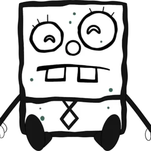 DoodleBob Shoulder Rider (5.5in)