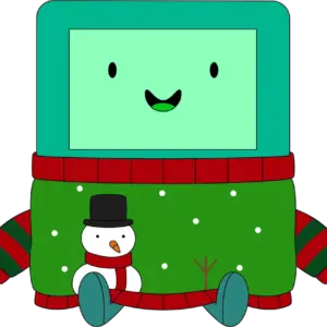 BMO Christmas Edition Plush (9in)