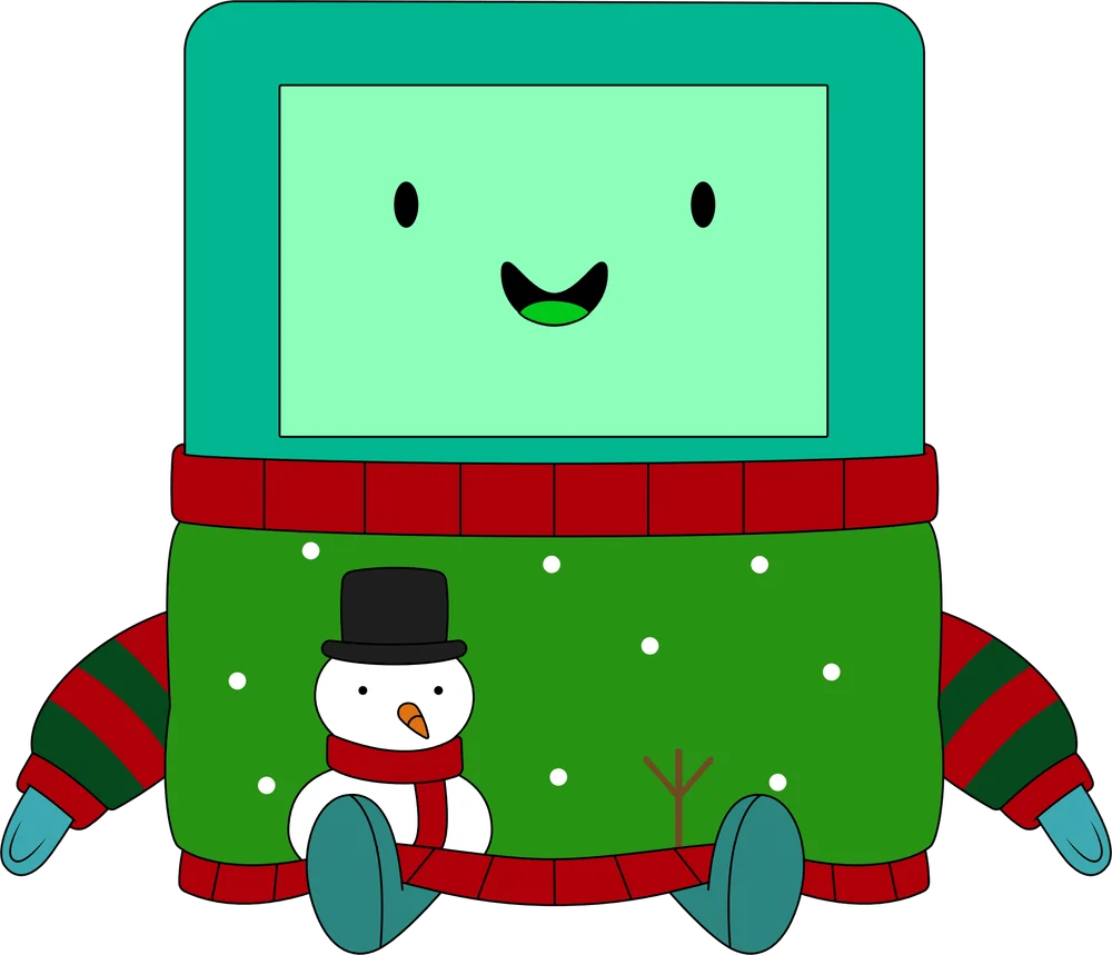 BMO Christmas Edition Plush (9in)