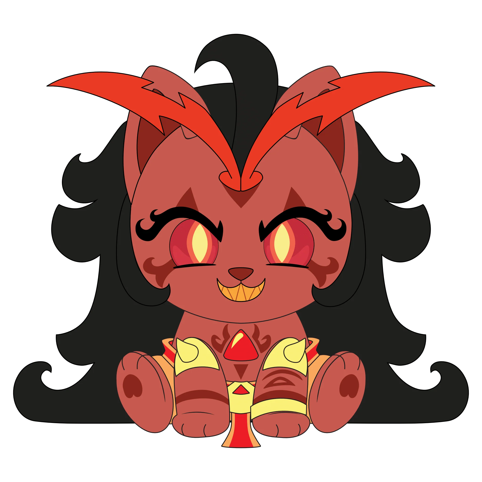 Kitty Burning Spice Plush (9in)