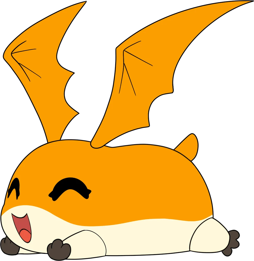 Patamon Stickie (6in)