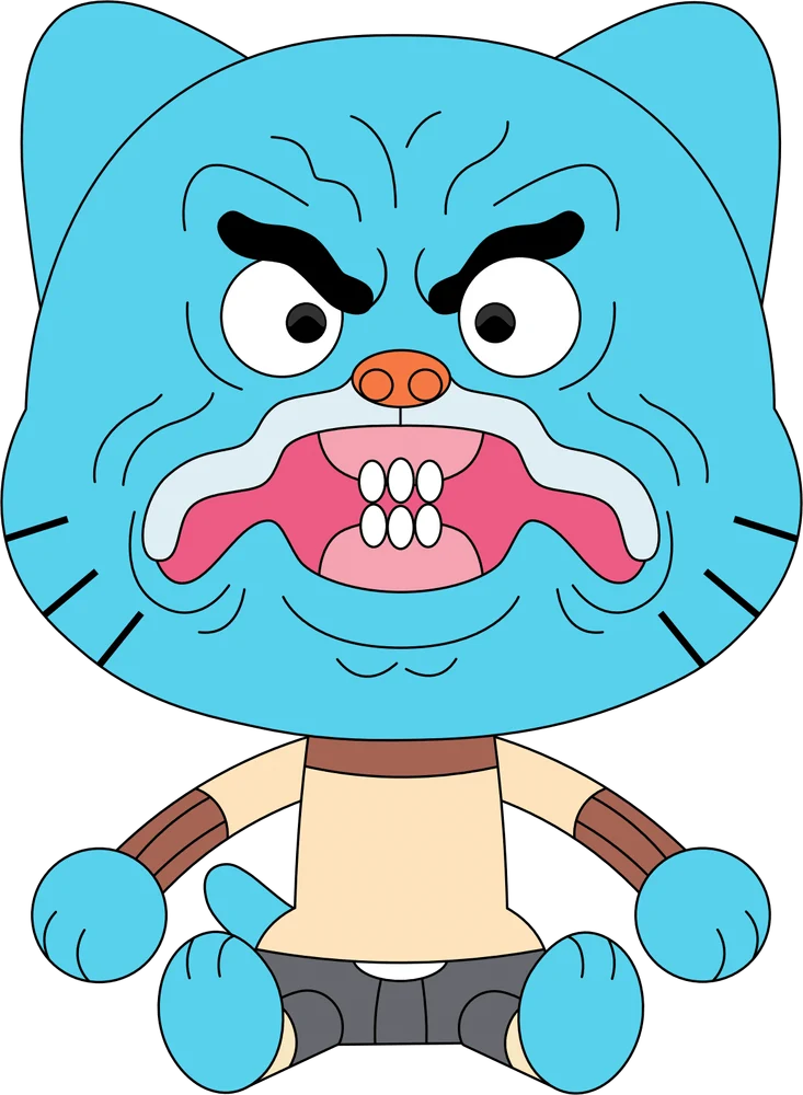 Grumpy Gumball Plush (9in)