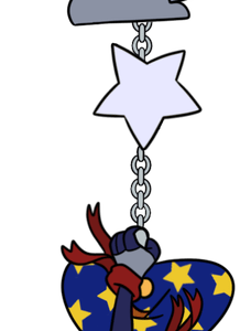 Moon Hanging Pin