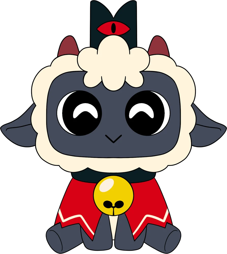 Lamb Sit Plush (9in)
