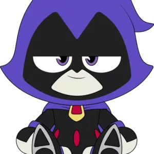 Raven Plush (9in)