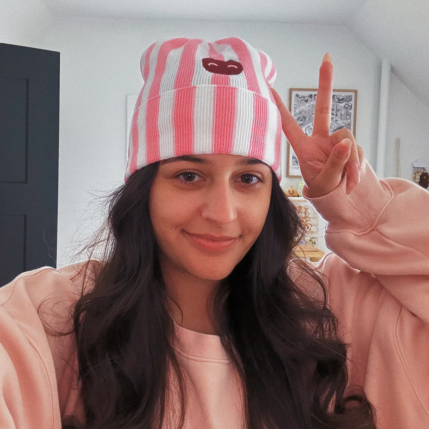 PuppyCat Letter Beanie - Image 8