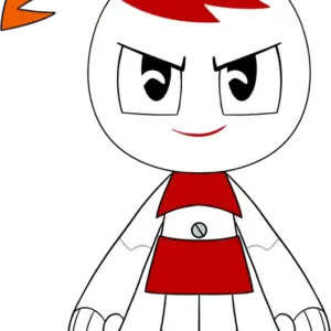Standing Hot Rod Jenny Plush (9in)