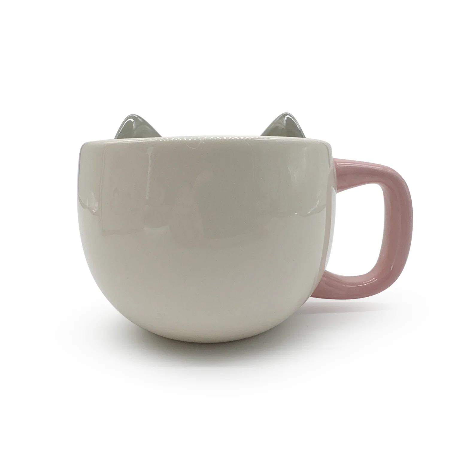 White Cat Mug - Image 3