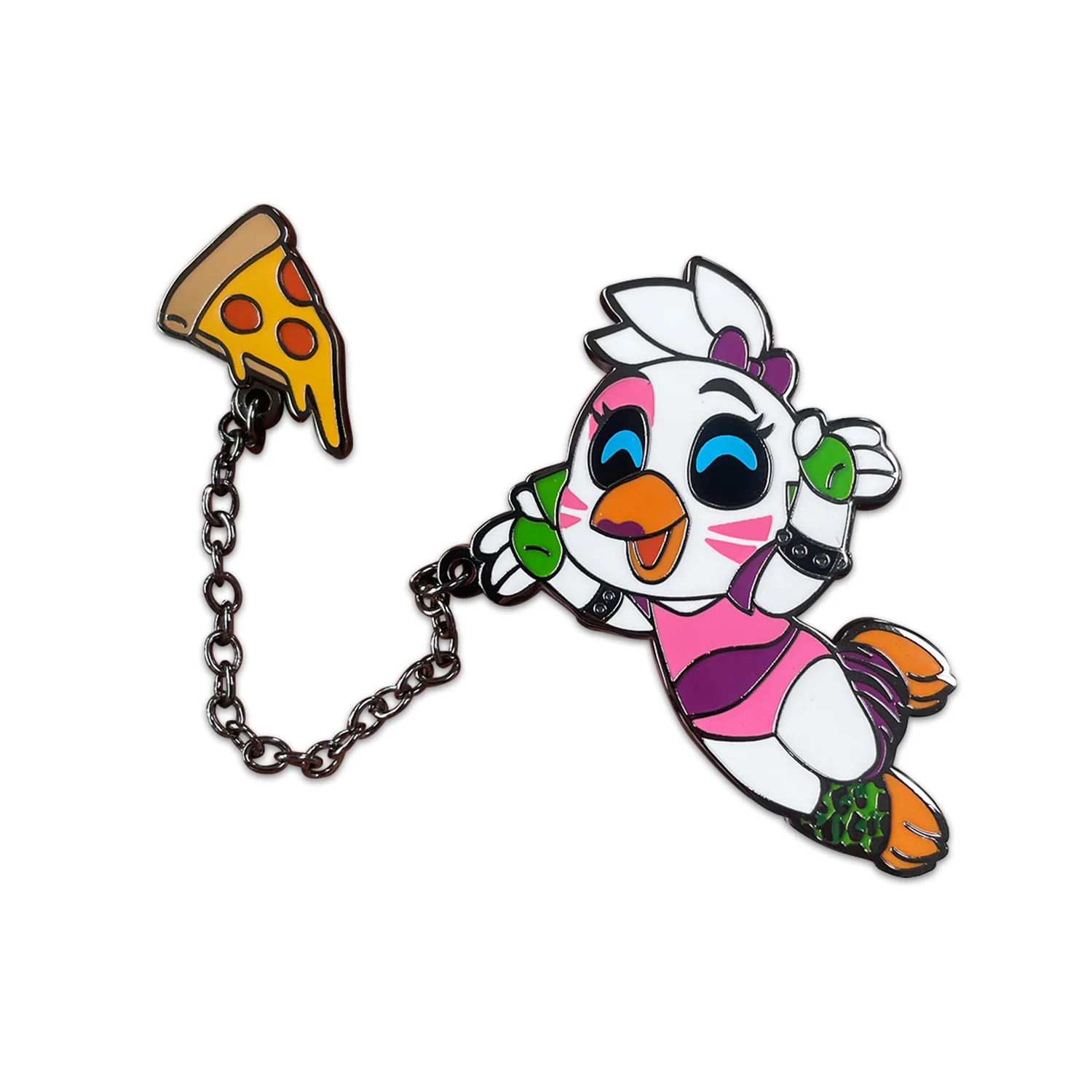 Glamrock Chica Connected Pin - Image 2