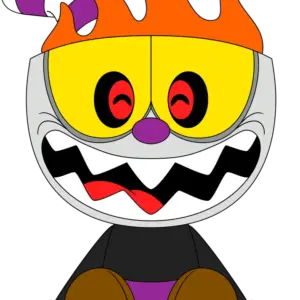 Evil Cuphead Plush (9in)