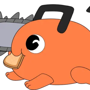 Pochita Nom Stickie (6in)