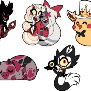 Hazbin Hotel Pin Set