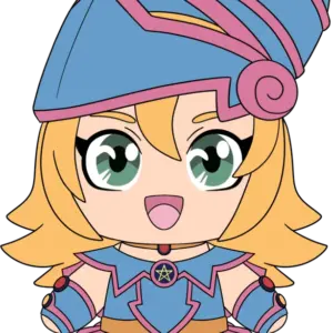 Dark Magician Girl Plush (9in)