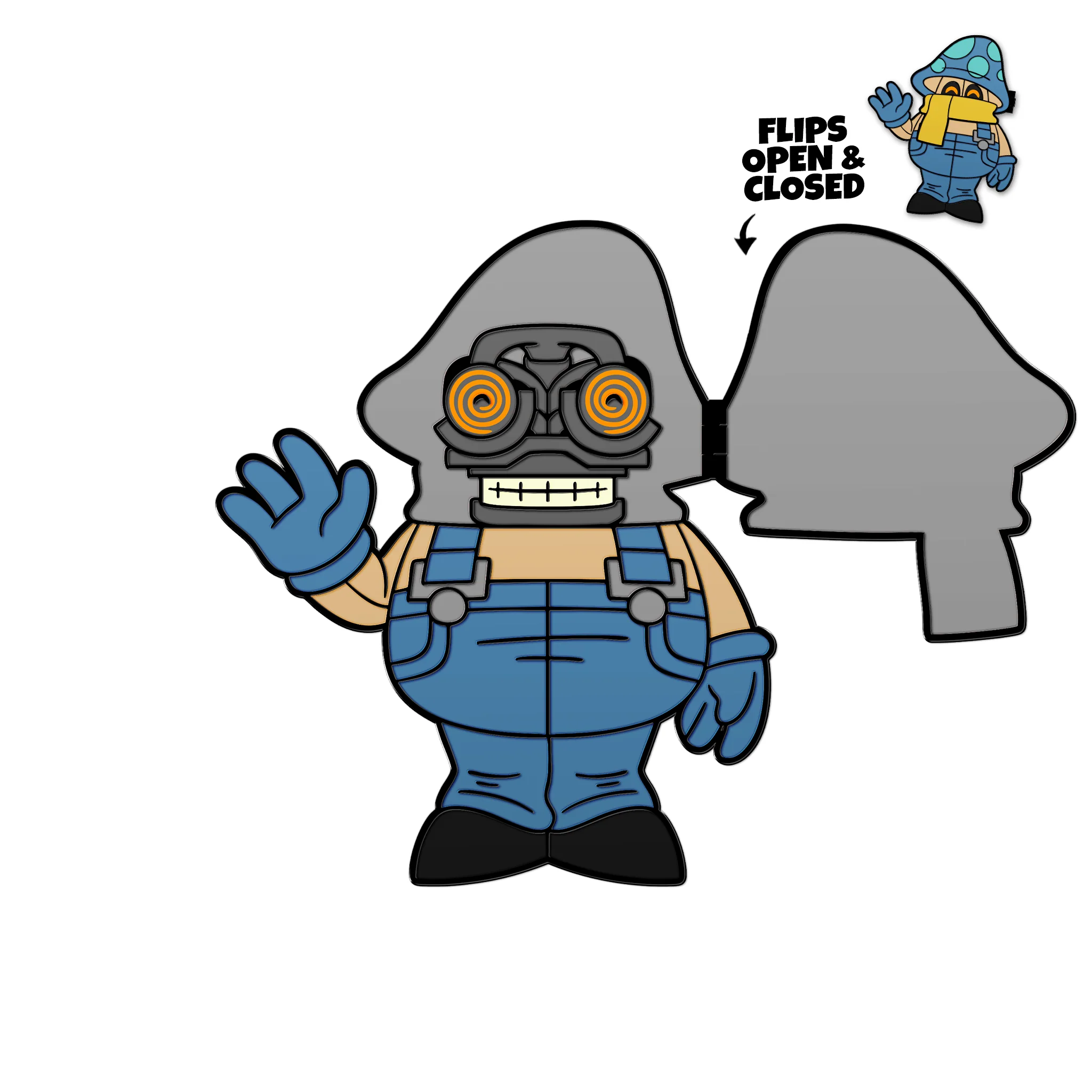 Mimic Mycellium Man Reveal Pin - Image 3