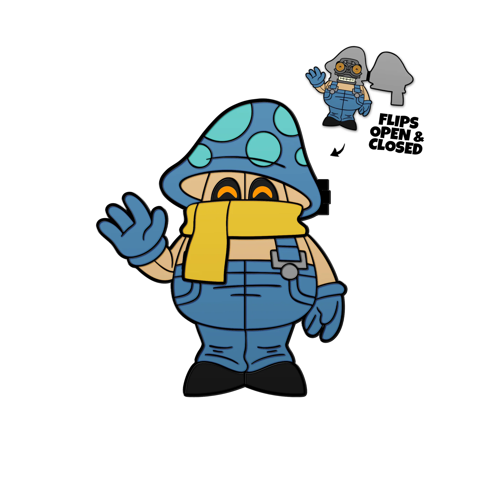 Mimic Mycellium Man Reveal Pin - Image 2