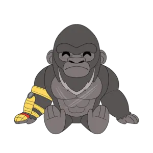 Beast Glove Kong Plush (9in)