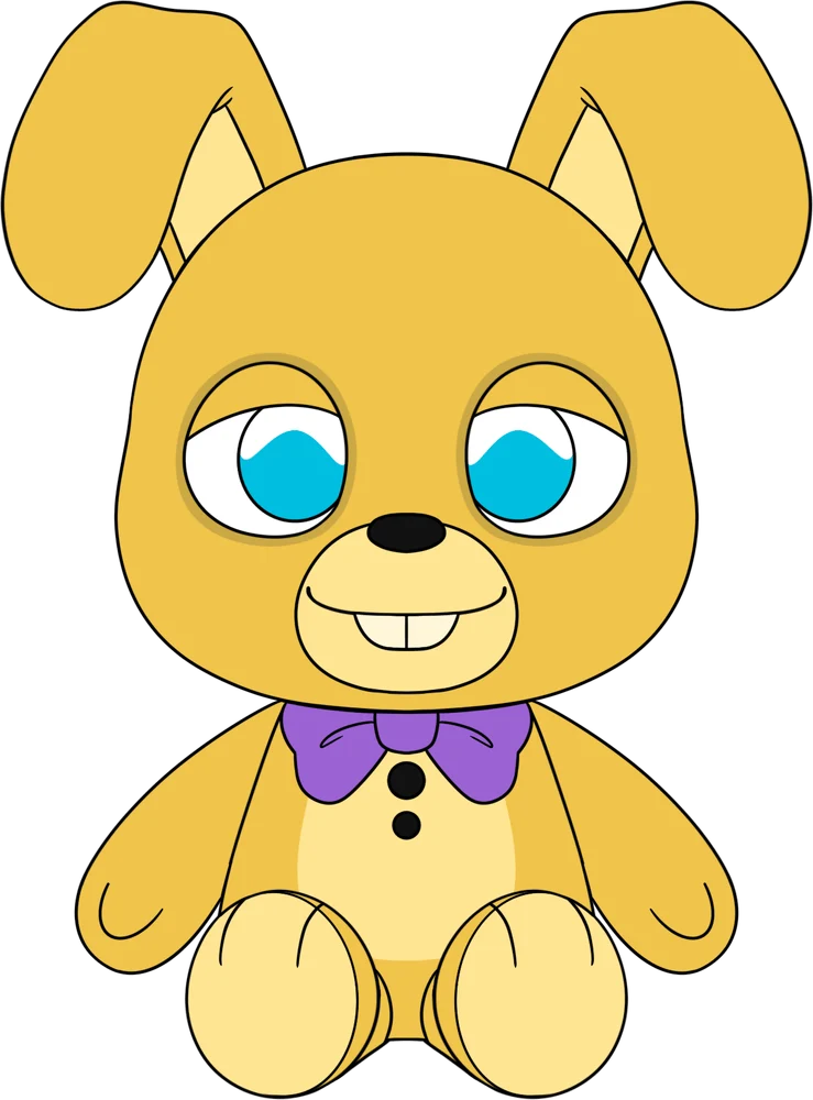 Yellow Rabbit Plush (9in)