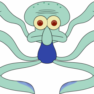 Interpretive Dance Squidward Plush (9in)