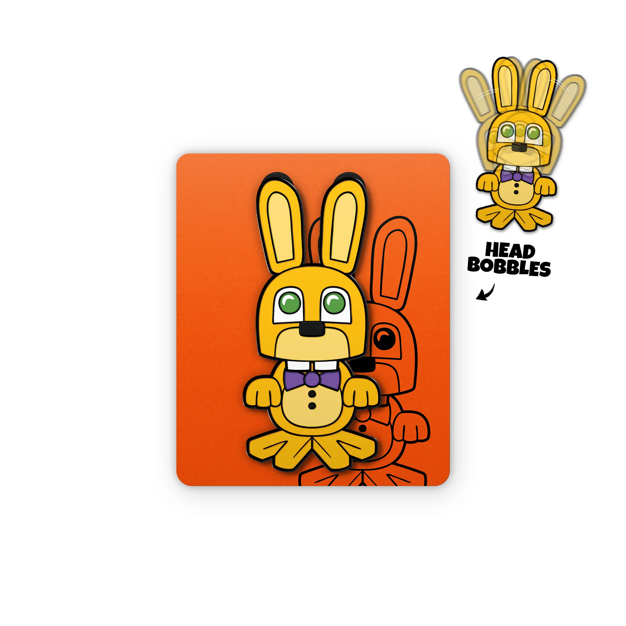 Spring Bonnie Bobble Pin - Image 3