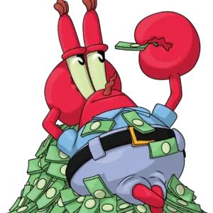 Pile O'Money Mr. Krabs