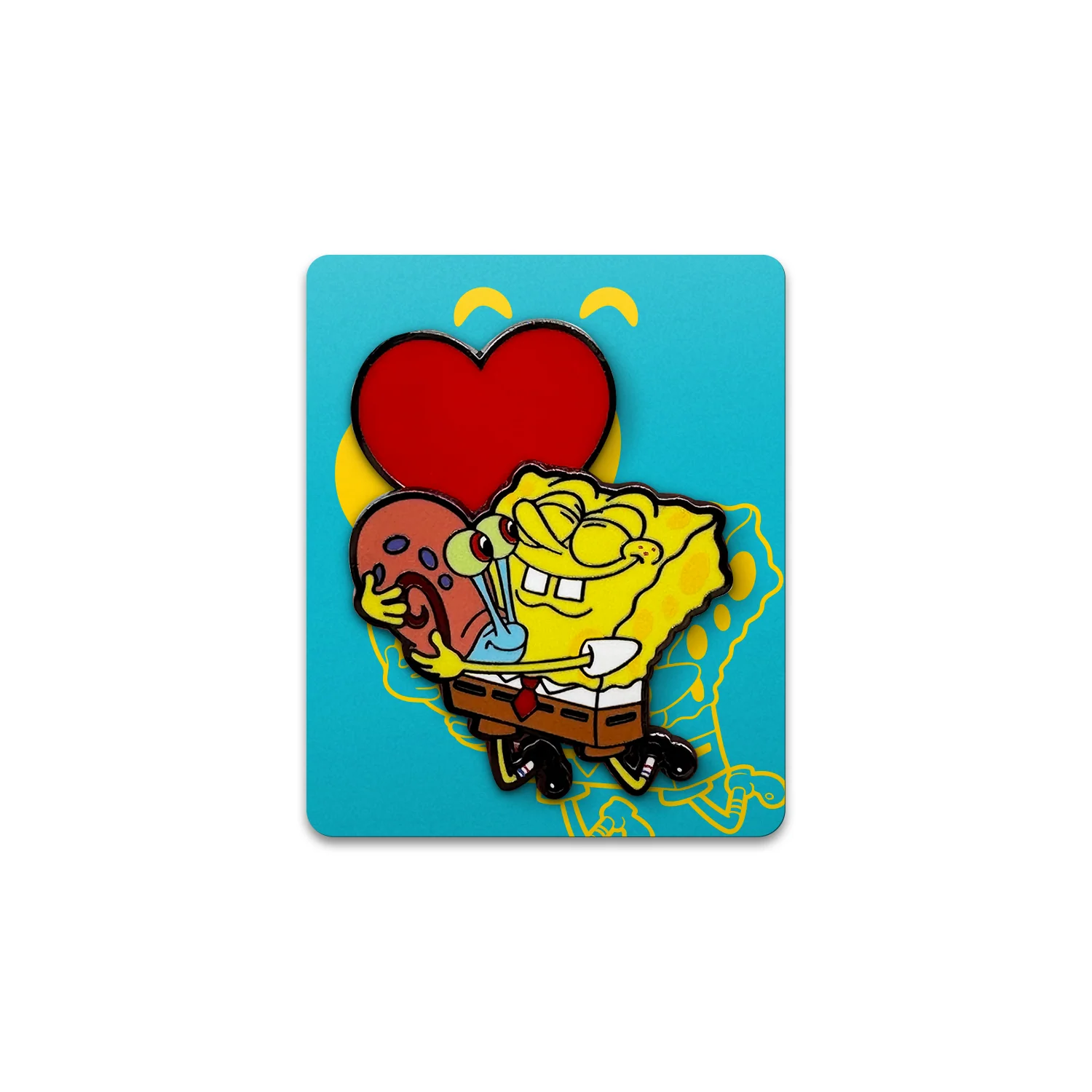 Spongebob Heart Bobble Pin - Image 3