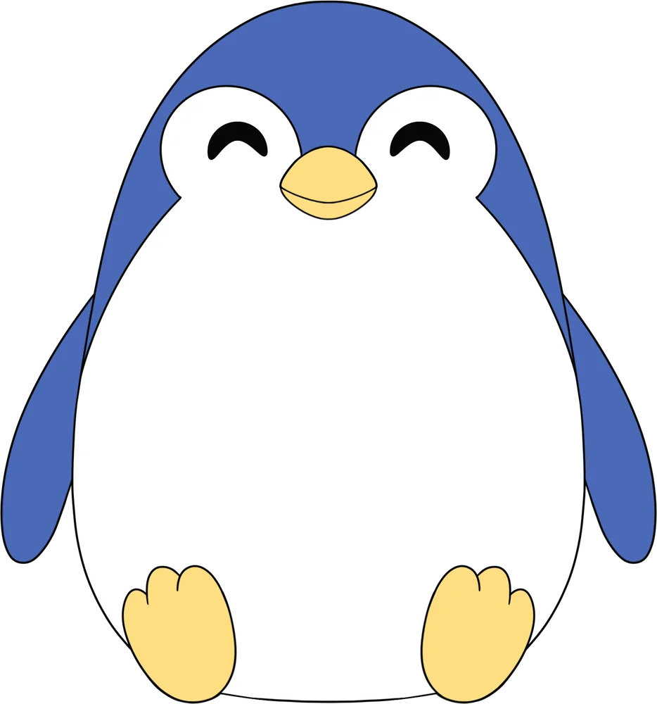 Penguin Plush (9in)
