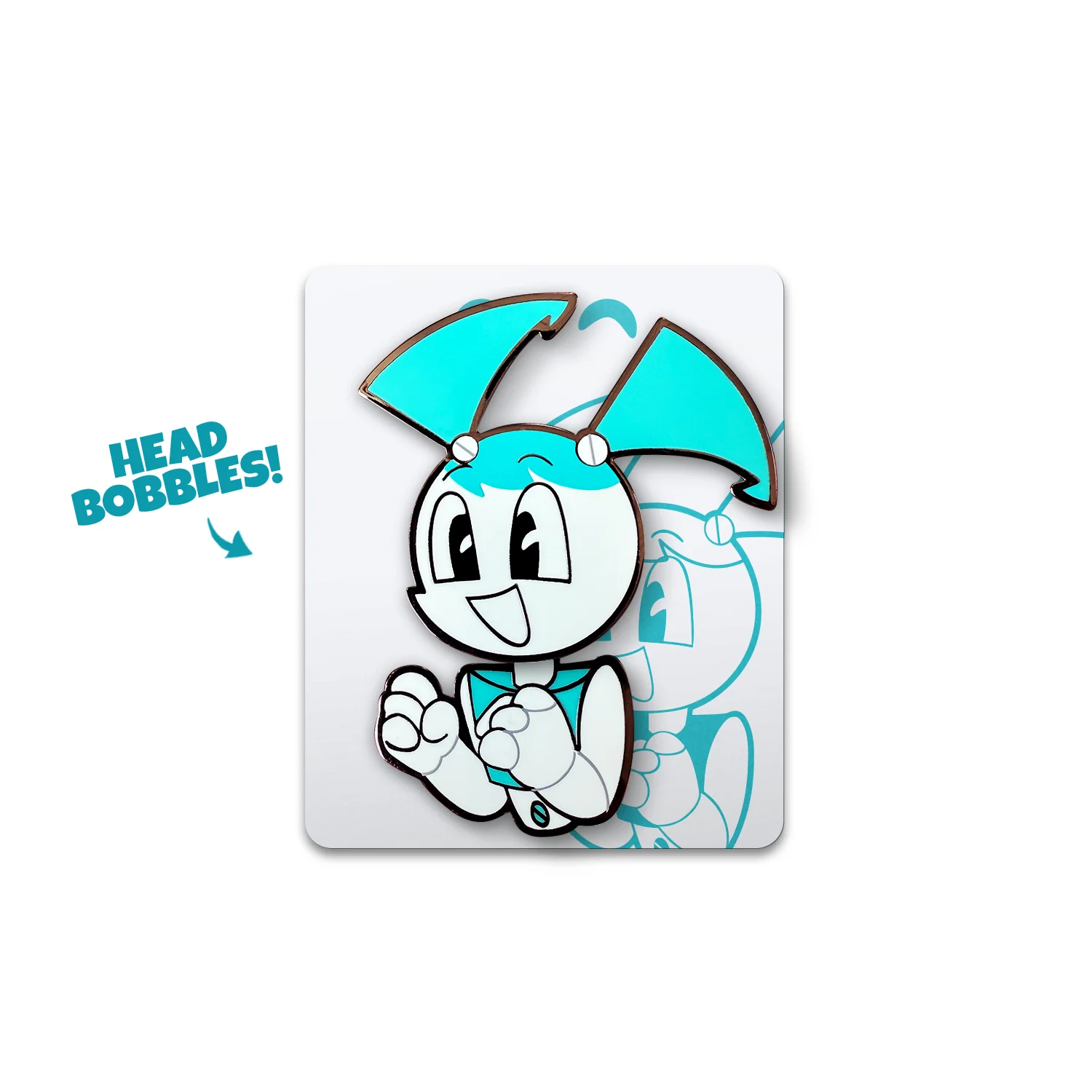 Jenny Bobblehead Pin - Image 3