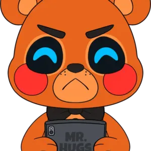 Rage Quit Toy Freddy Shoulder Rider (6in)