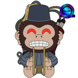 Monkey Bomb Plush (9in)