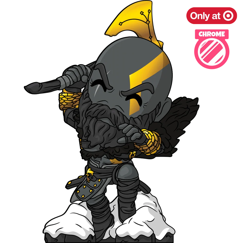 Gold Metallic Kratos