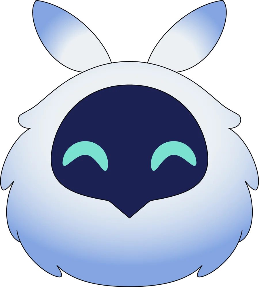Cryo Abyss Mage Stickie (6in)