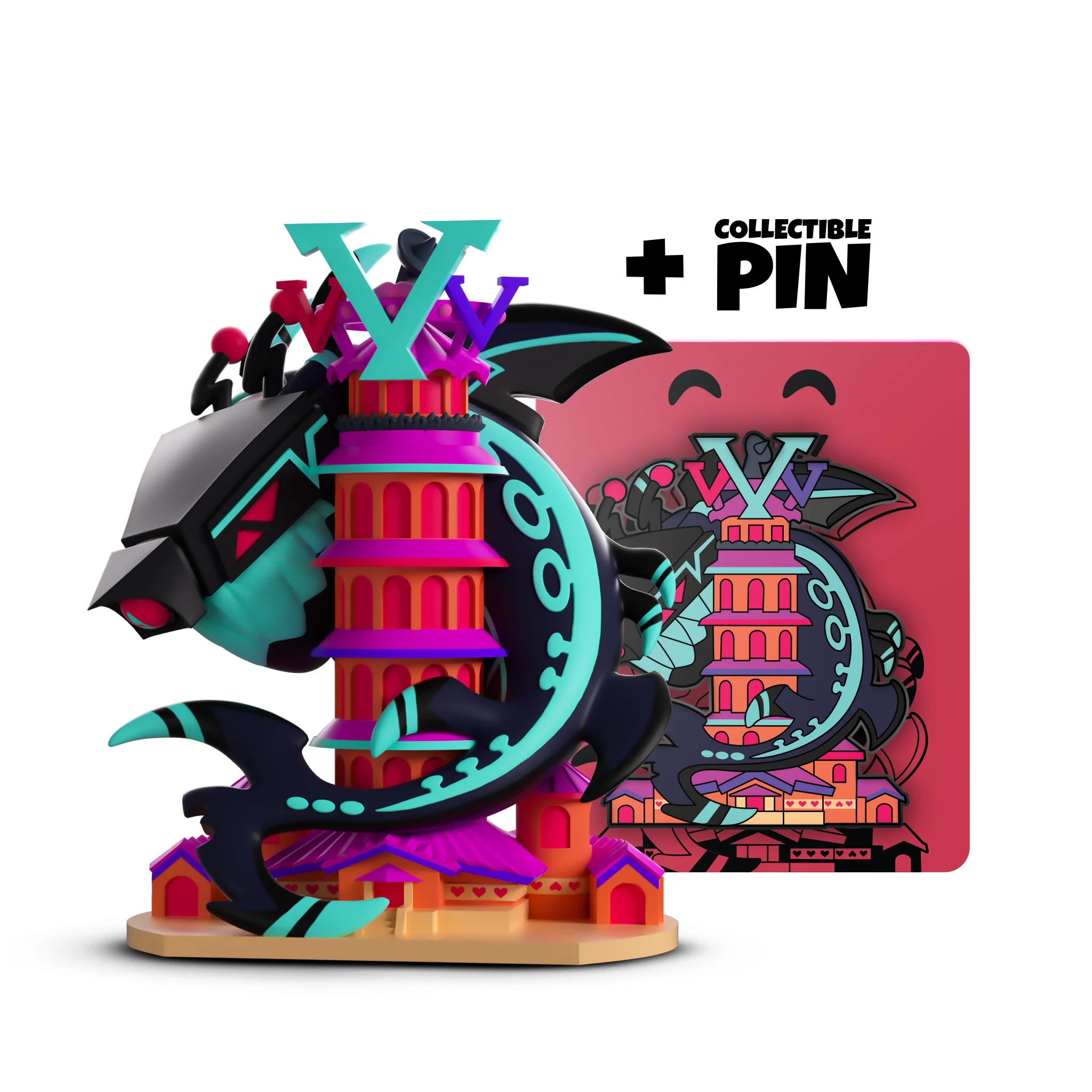 V Tower Vinyl (8in) - Image 3