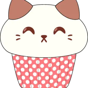 Kitty Cupcake Plush (9in)