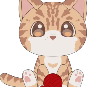 Playful Cat Plush (9in)