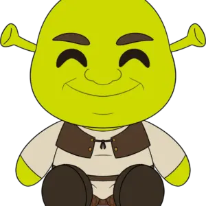 Shrek Sit Plush (9in)
