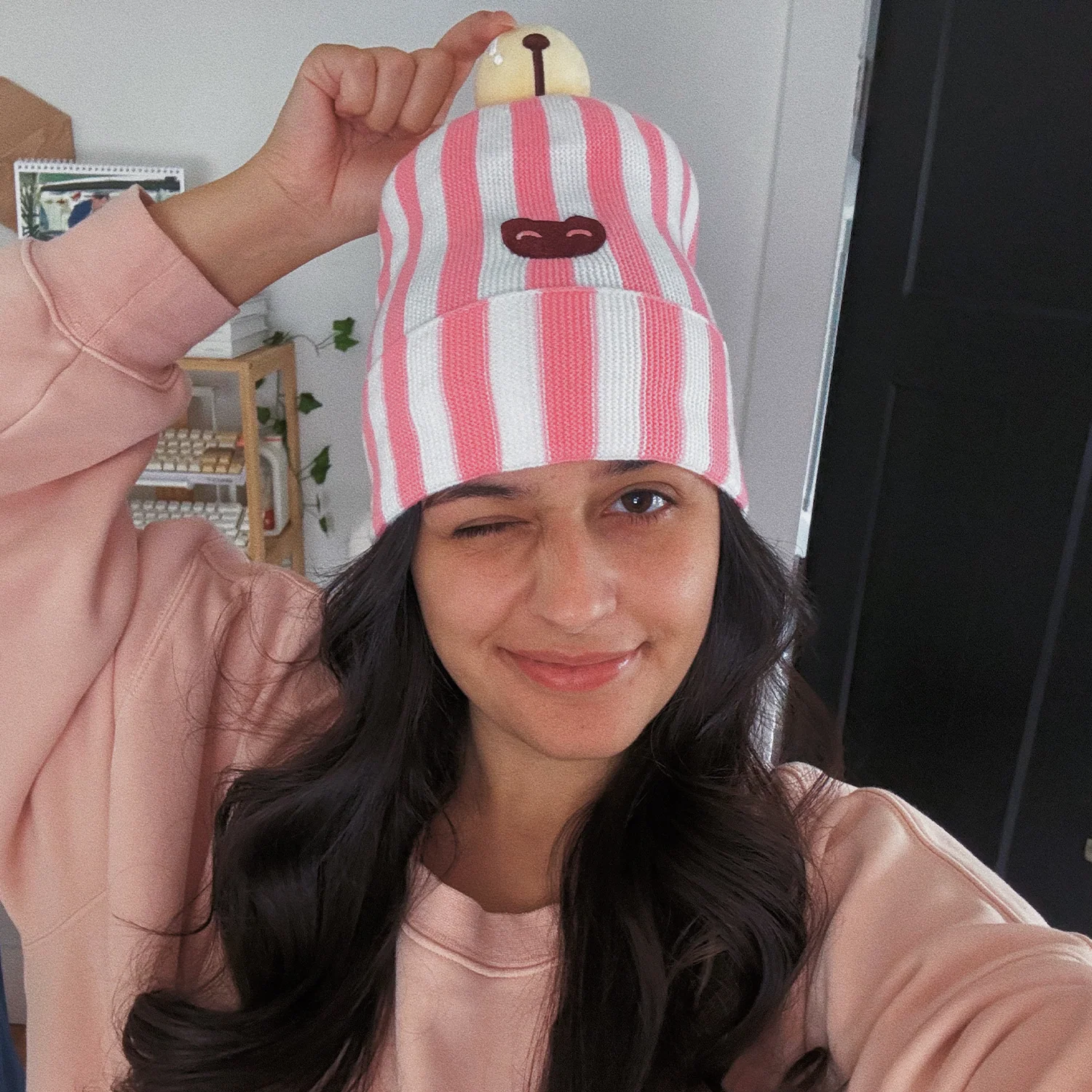 PuppyCat Letter Beanie - Image 6