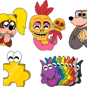 Banjo Kazooie Pin Set (Friends)