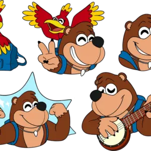 Banjo Kazooie Pin Set (Banjo)