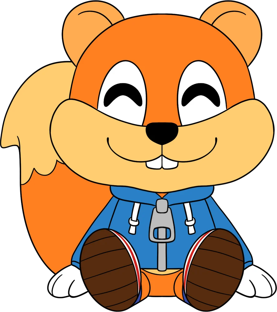 Conker's Bad Fur Day Plush (9in)