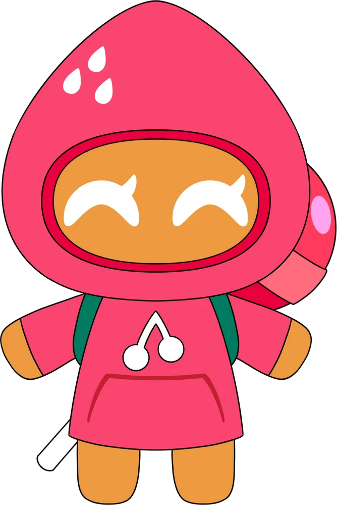 Strawberry Cookie Plush (1ft)