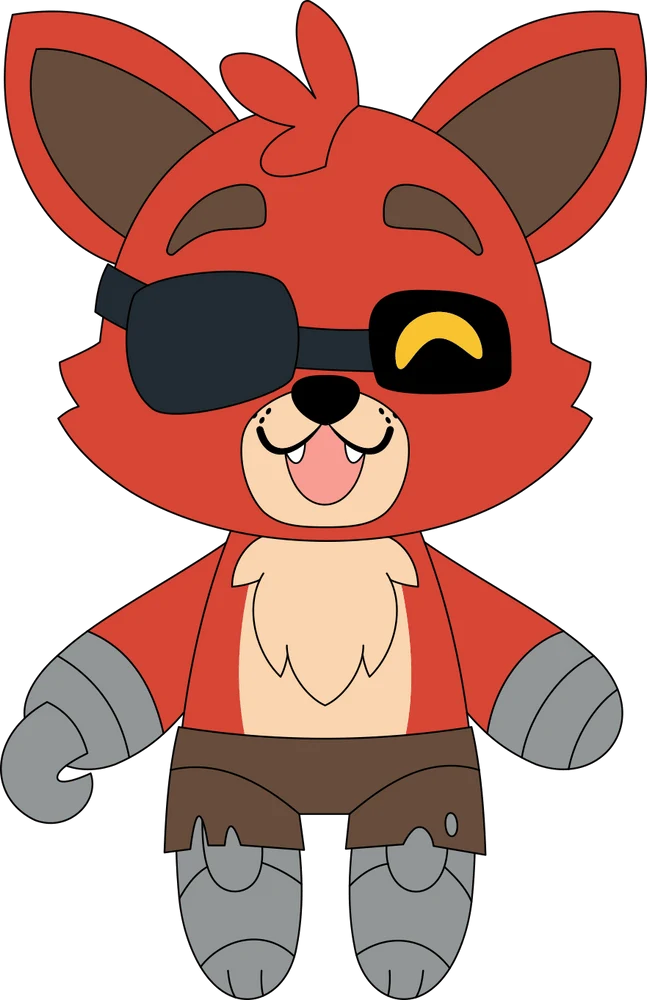 Chibi Foxy Plush (9in)