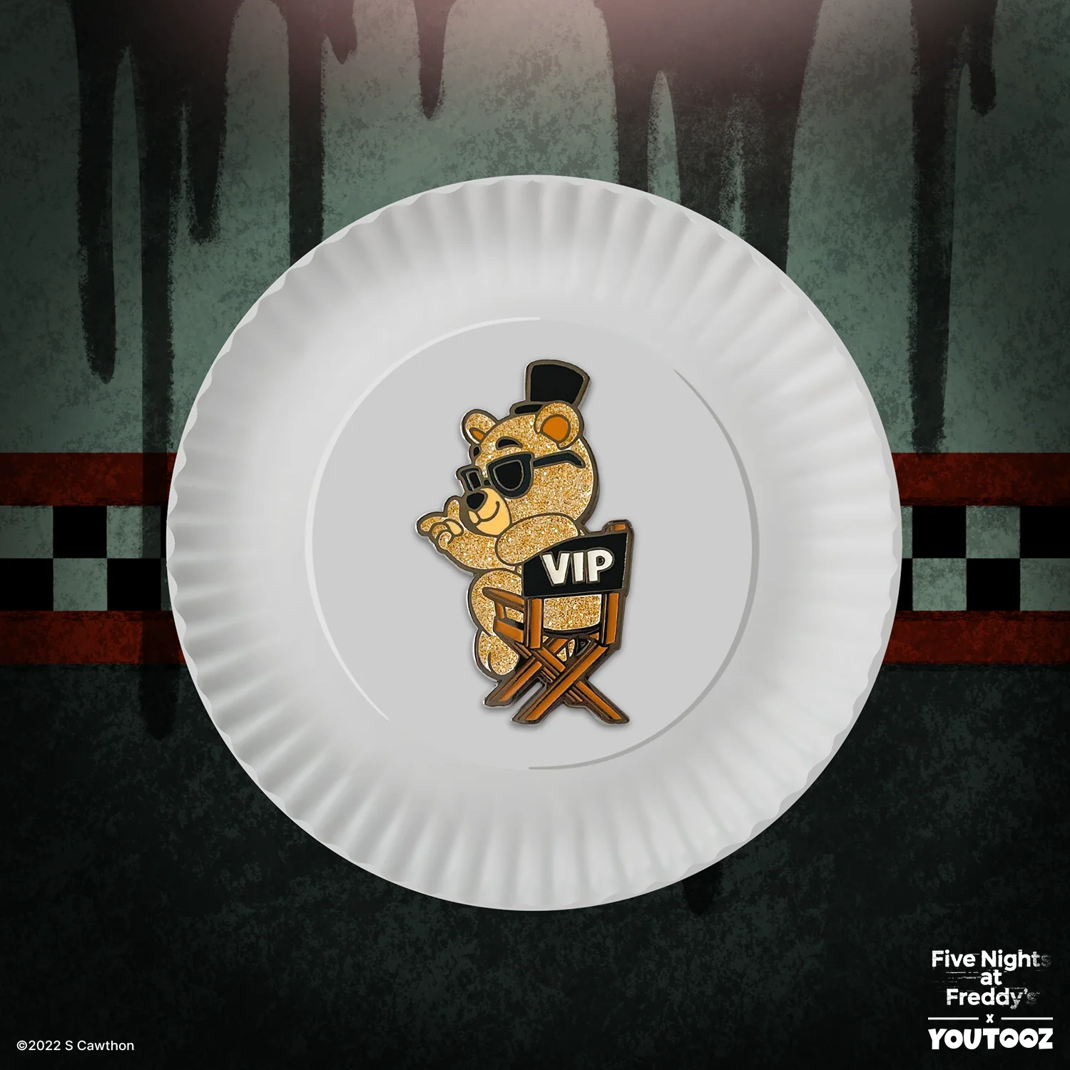 Golden Freddy Pin - Image 5