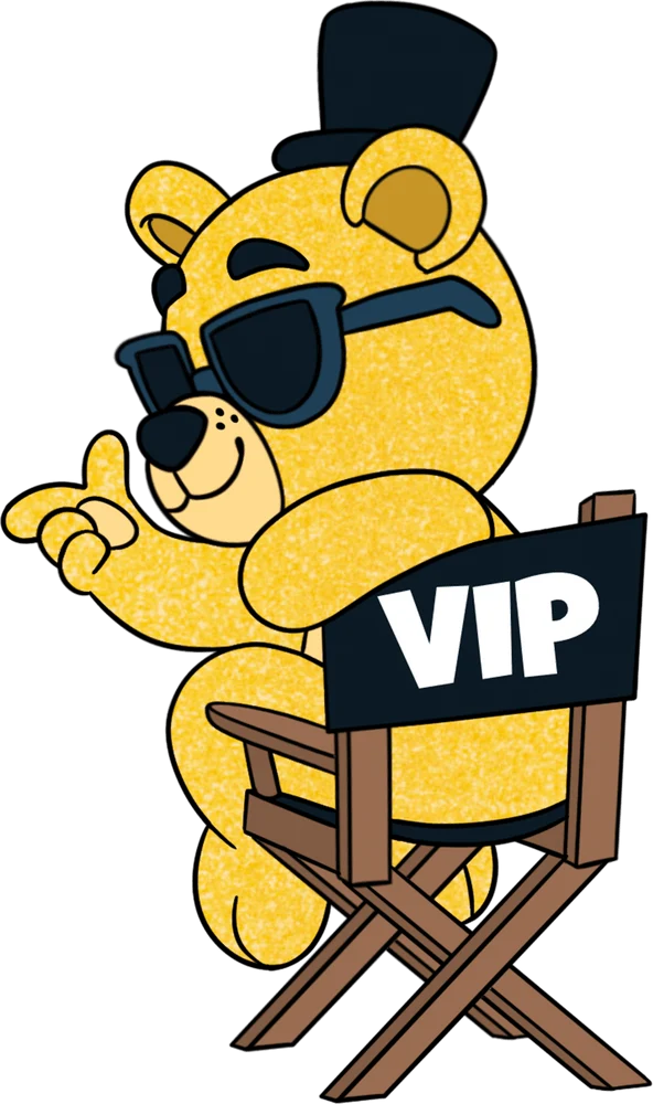 Golden Freddy Pin