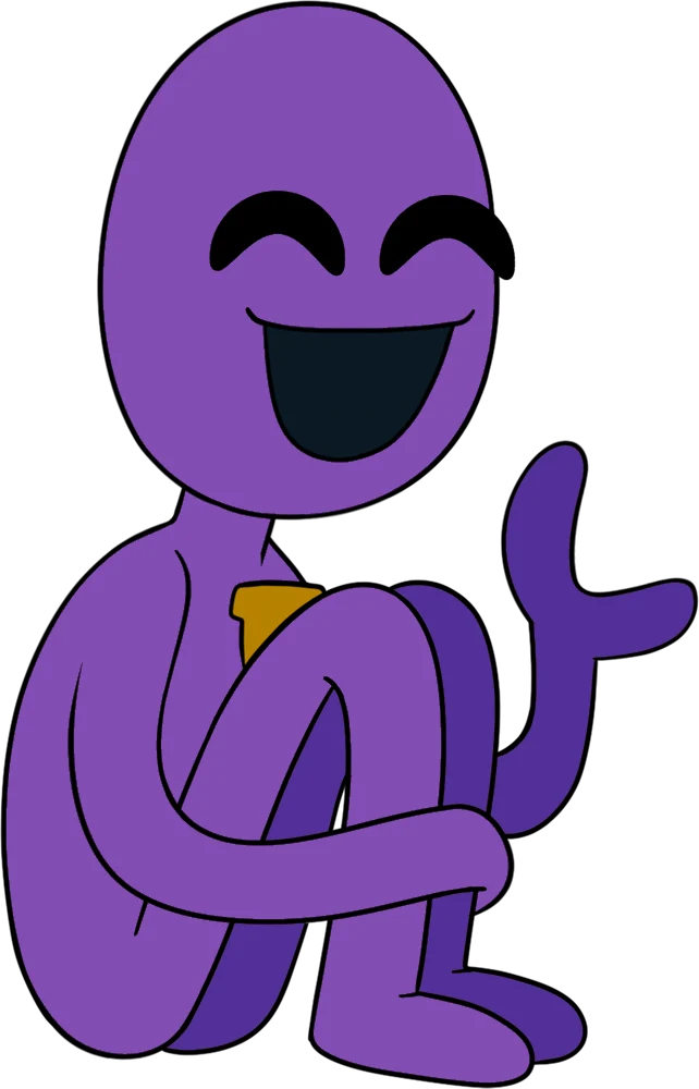 Purple Guy Pin