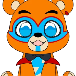 Glamrock Freddy Sit Plush (9in)