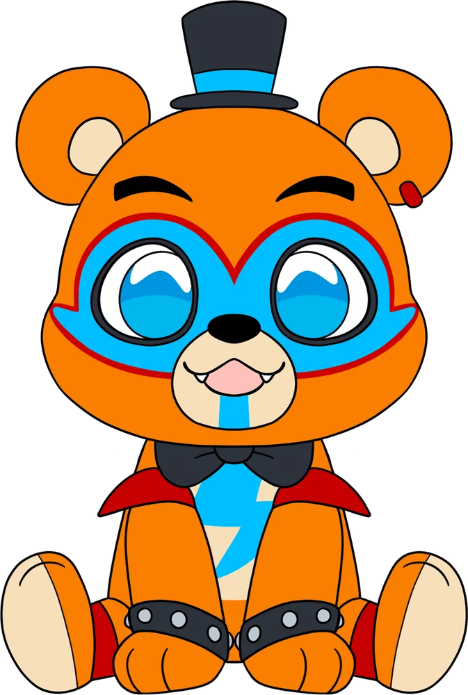 Glamrock Freddy Sit Plush (9in)